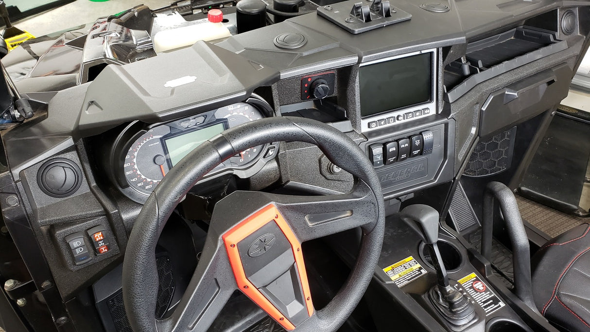 Ice Crusher Heaters '16-'24 Polaris General 1000 Rockford Fosgate Subwoofer and Defrost