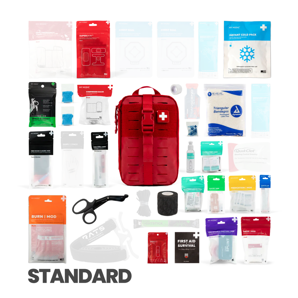 MyMedic MyFak Standard Emergency / First Aid Kit Compact and Complete Set