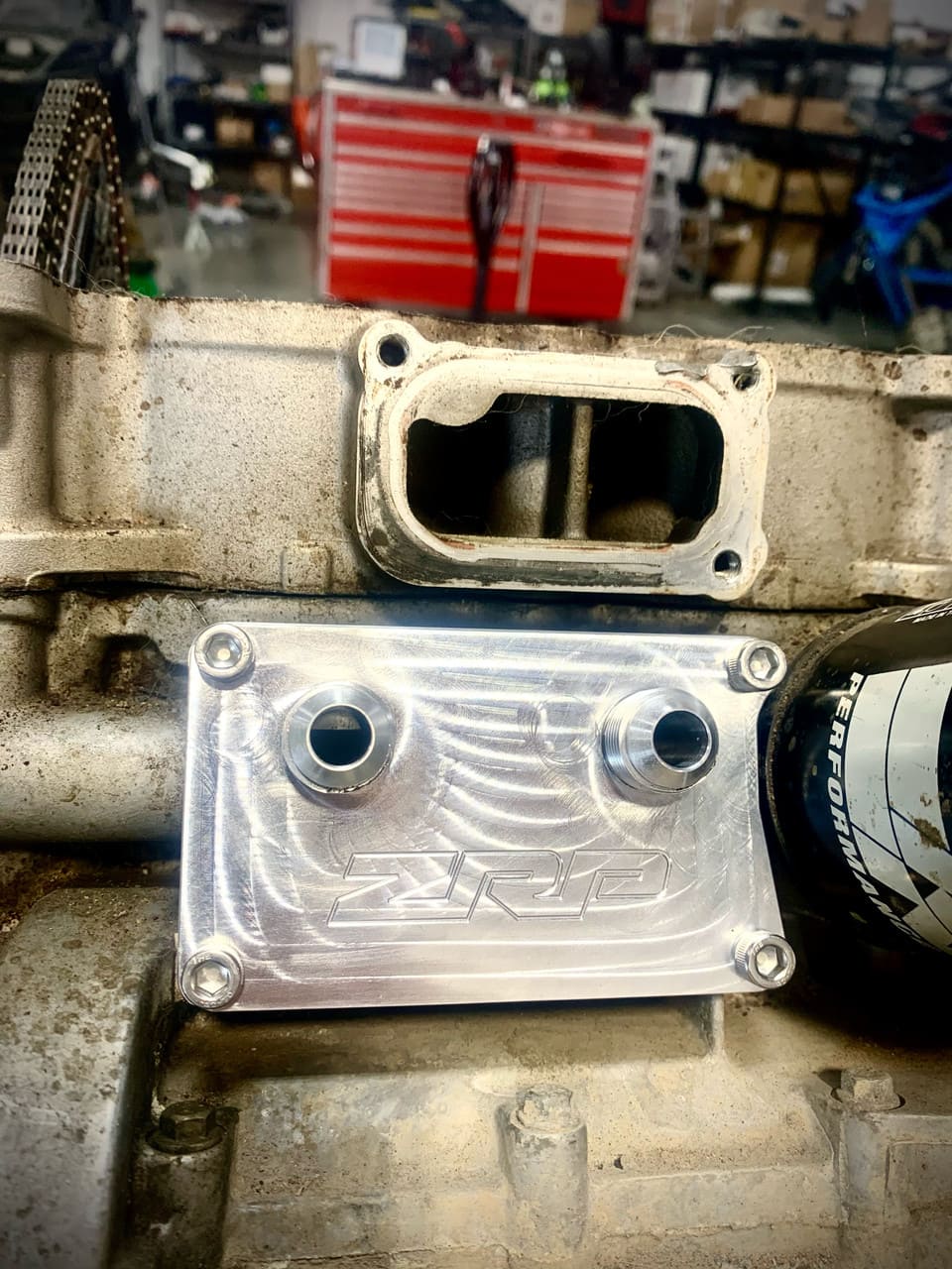 ZRP RZR Oil Cooler Adapter