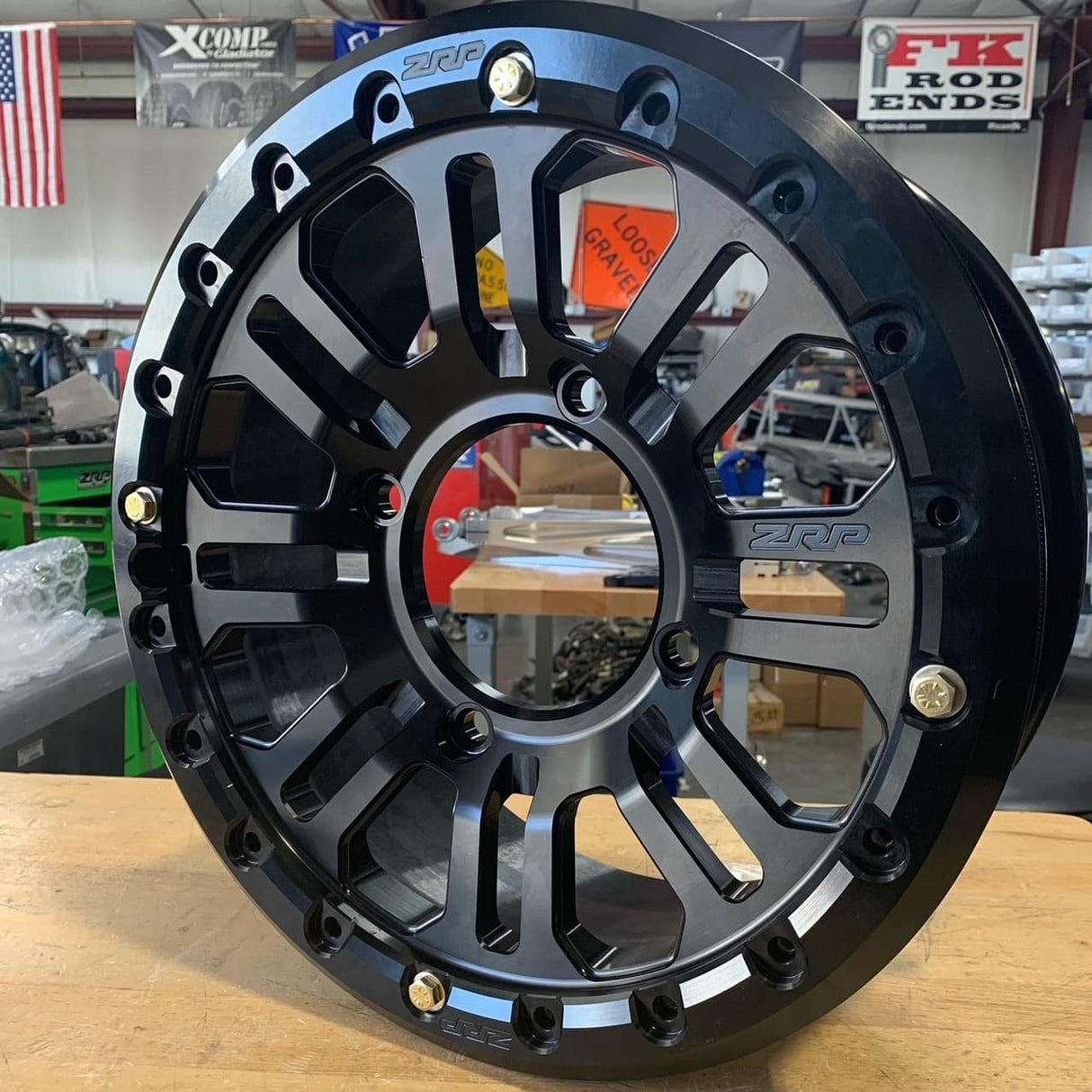 ZRP APEX Forged Beadlock Wheel 15"x5.5" RZR 4x156 Bolt Pattern