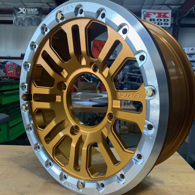 ZRP APEX Forged Beadlock Wheel 15"x5.5" RZR 4x156 Bolt Pattern