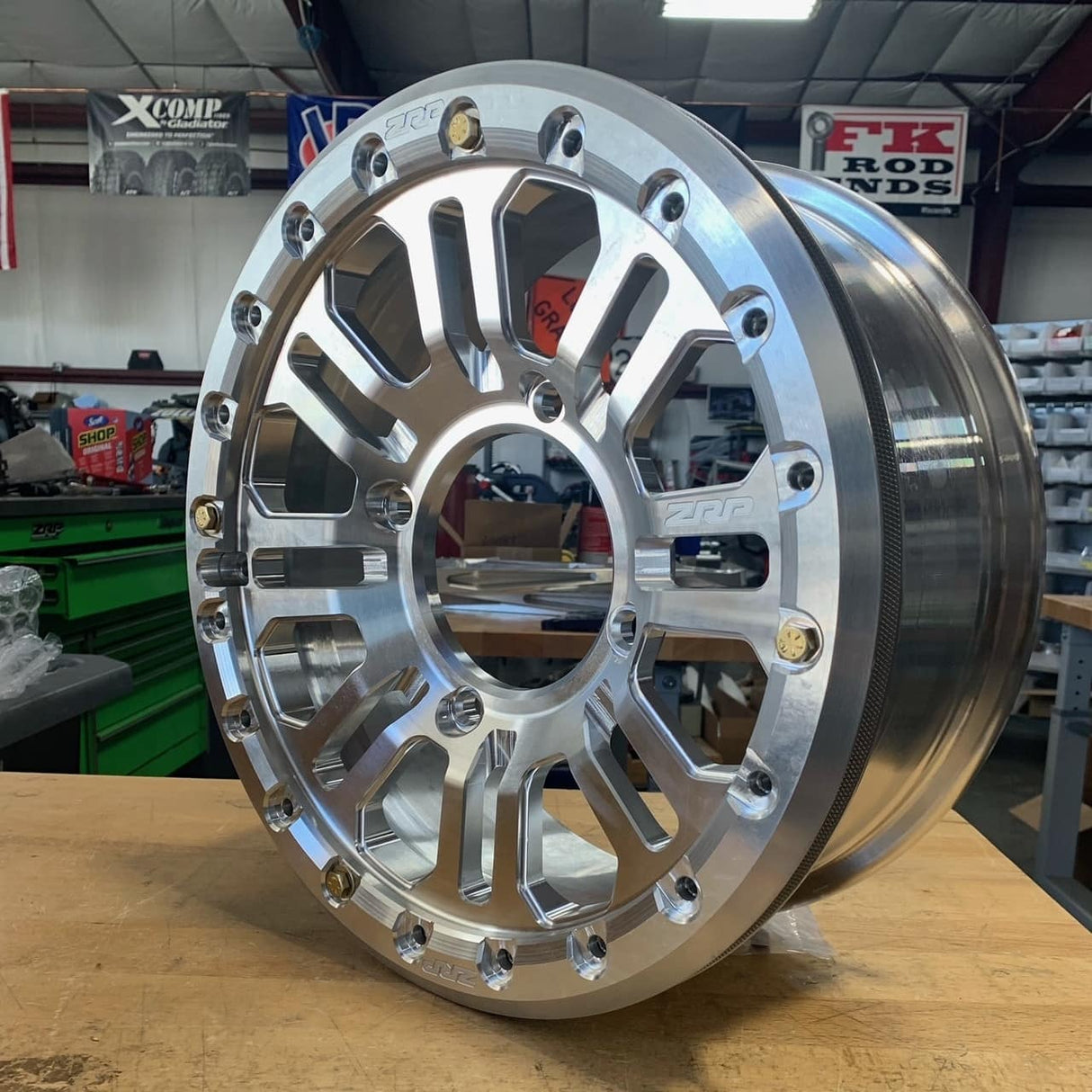 ZRP APEX Forged Beadlock Wheel 15"x5.5" Can Am 4x137 Bolt Pattern