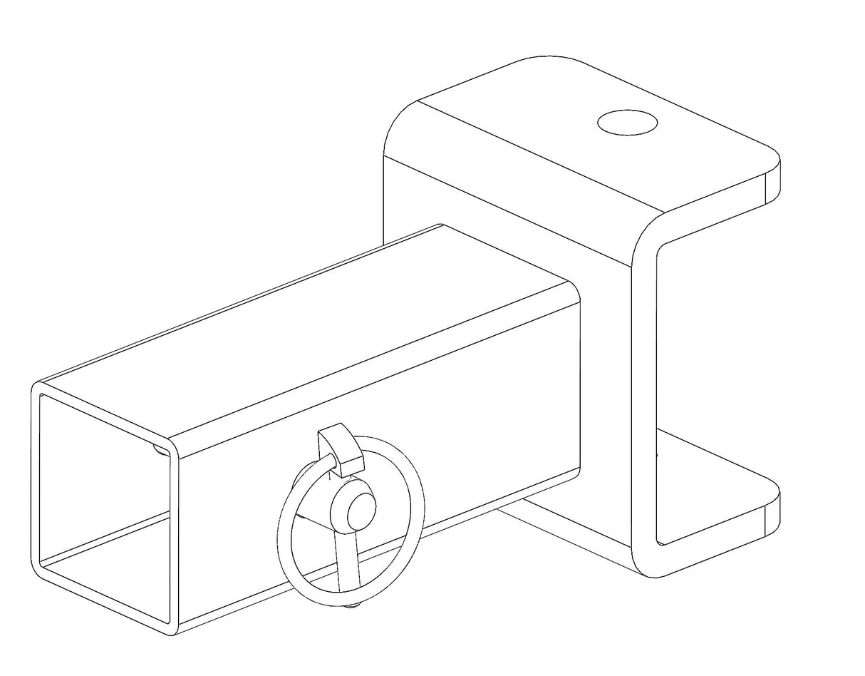 Impact Implements Pro Sleeve Hitch to 2" Receiver Hitch