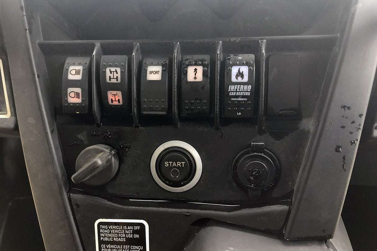 Inferno '13-'18 Can-Am Maverick Cab Heater with Defrost