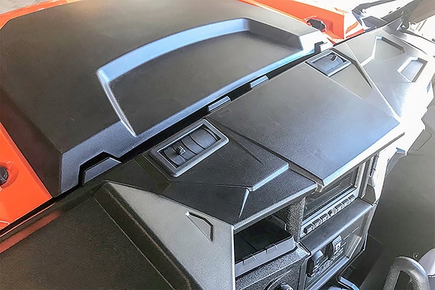 Inferno '16+ Polaris General 1000 Cab Heater with Defrost for Stage 3 & 4 Audio Rockford Fosgate