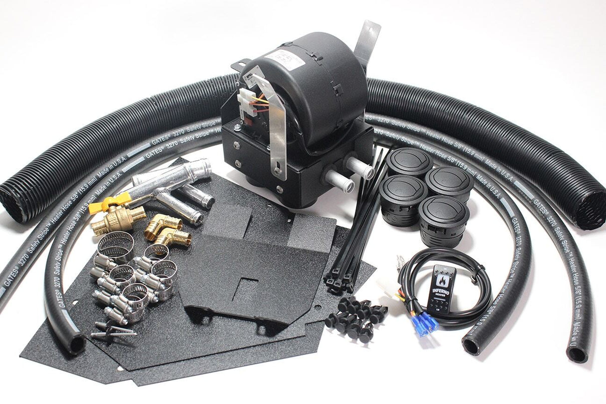 Inferno '17+ Can-Am Maverick X3 Cab Heater with Defrost - Premium In Dash Enclosure