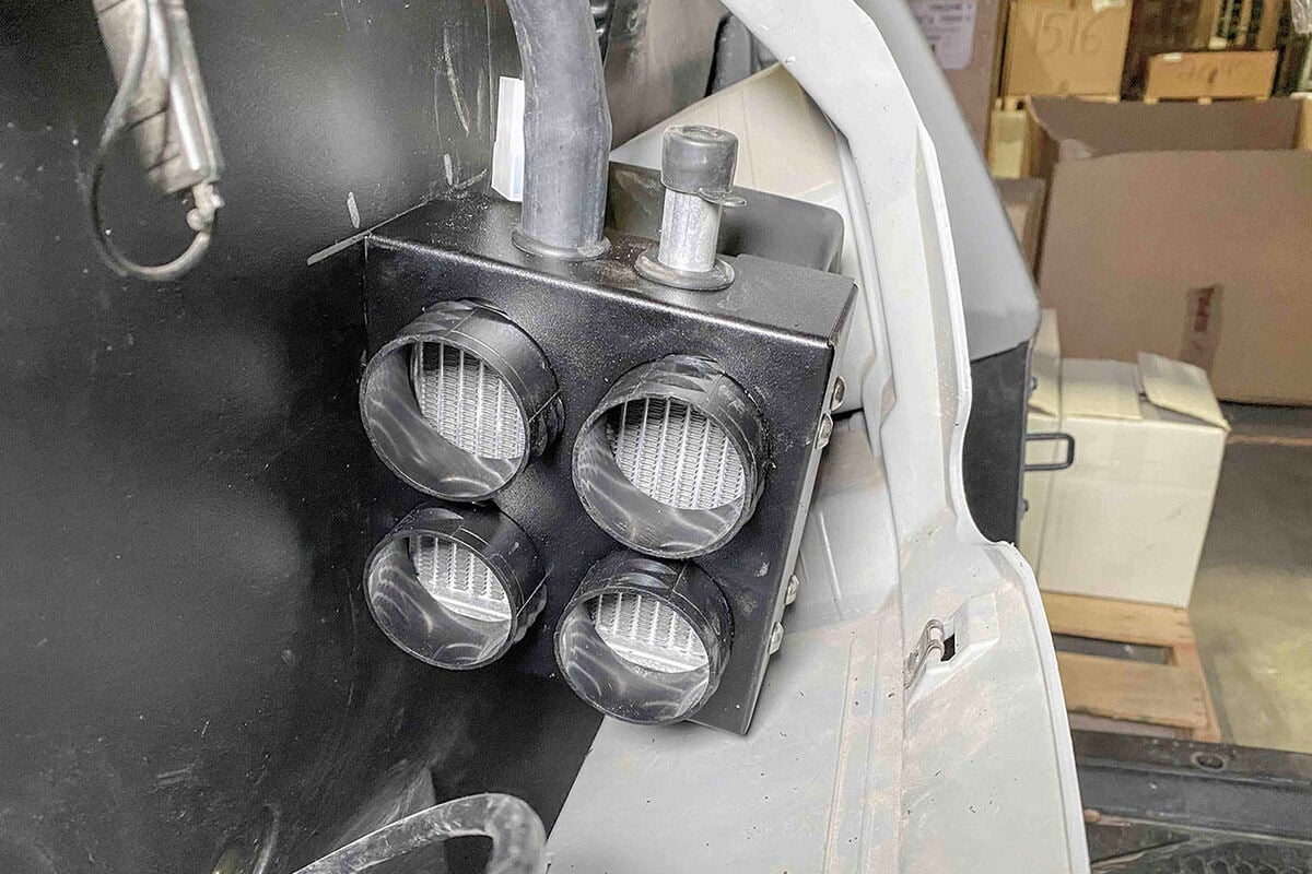 Inferno '18+ Arctic Cat Prowler Pro Cab Heater with Defrost - Inside Cab Mount