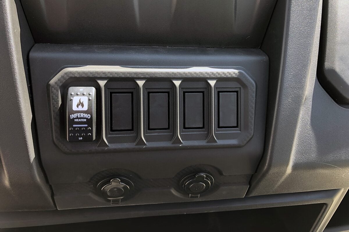 Inferno '19+ CF Moto U-Force 1000 Cab Heater with Defrost