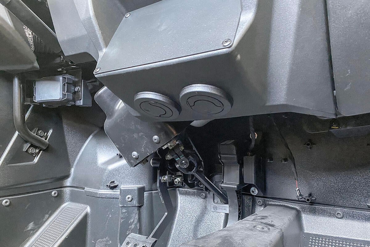 Inferno ‘19+ Polaris RZR XP Turbo Cab Heater With Defrost for Machines with Glovebox Subwoofer