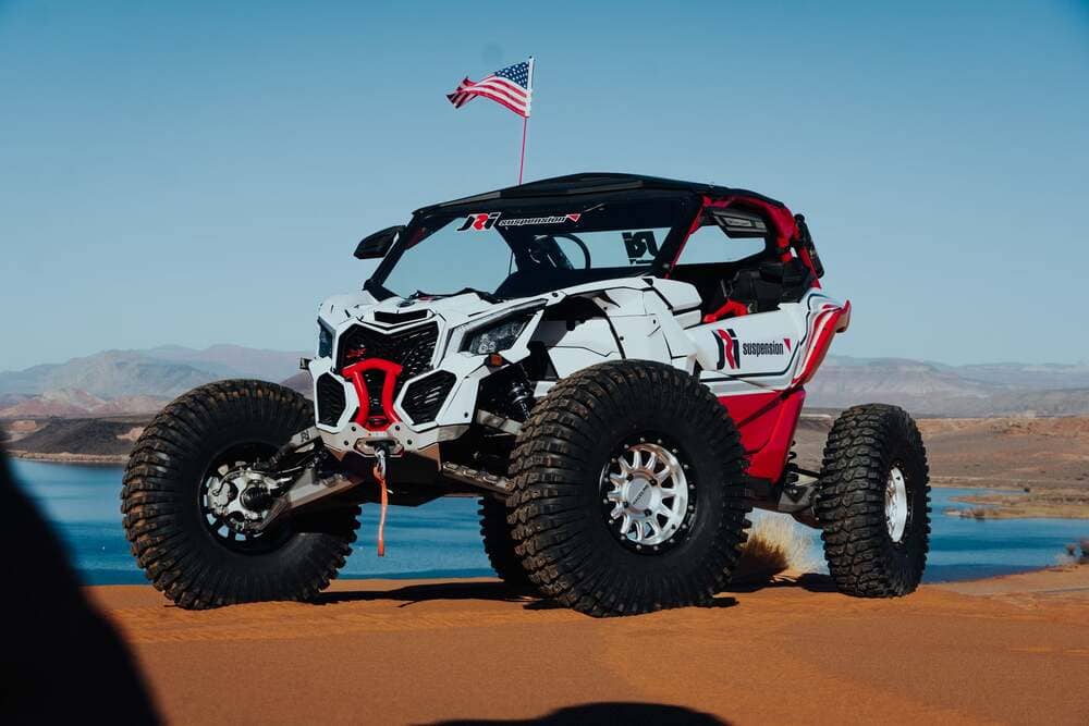 JRI '17+ Can-Am Maverick X3 XRS Lower Shock Mount Full Kit