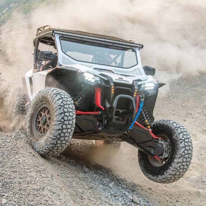 Zbroz Honda Talon 1000R 2.5" X2 Series Front Exit Shocks