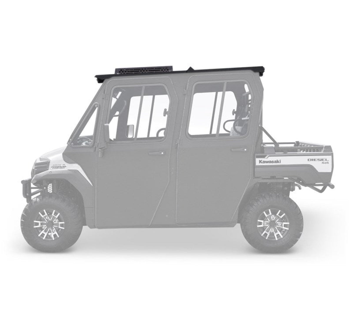Kawasaki '25 Mule Pro-DXT EPS A/C Roof Top Retrofit Kit w/ MULE PRO-DXT Power Kit by Curtis