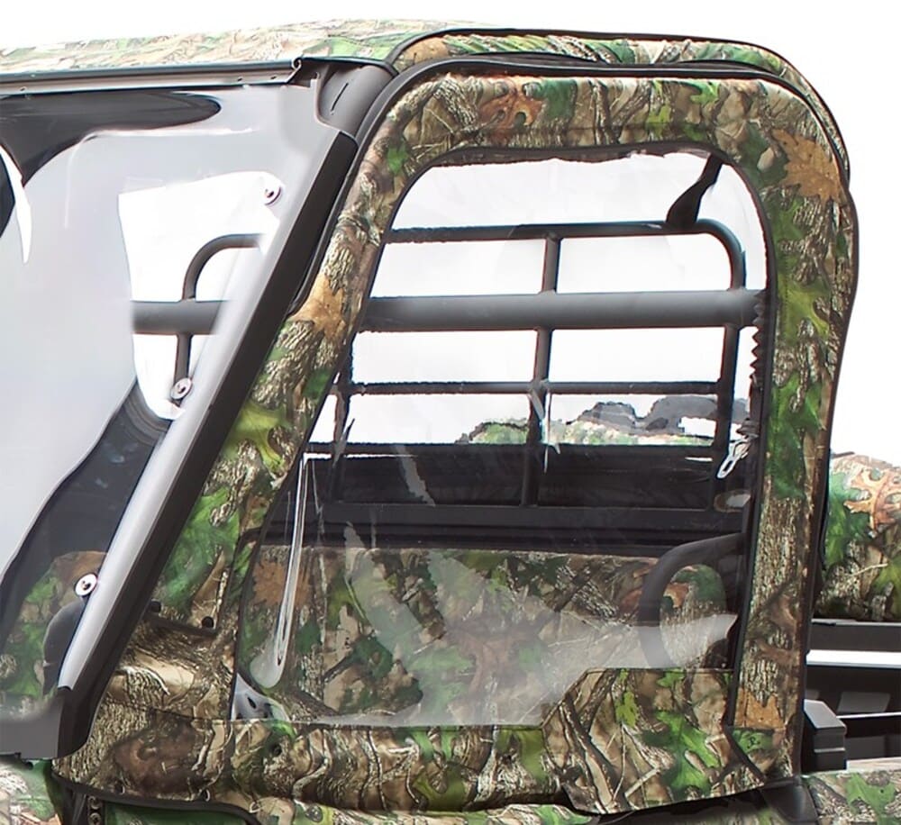 Kawasaki '25 Mule Pro-MX EPS Cab Enclosure, Upper Door Set, True Timber HTC Green