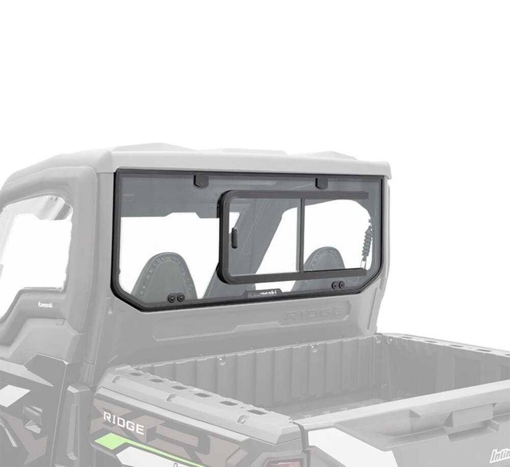 Kawasaki '25 Ridge HVAC KQR Rear Panel, Glass Slider