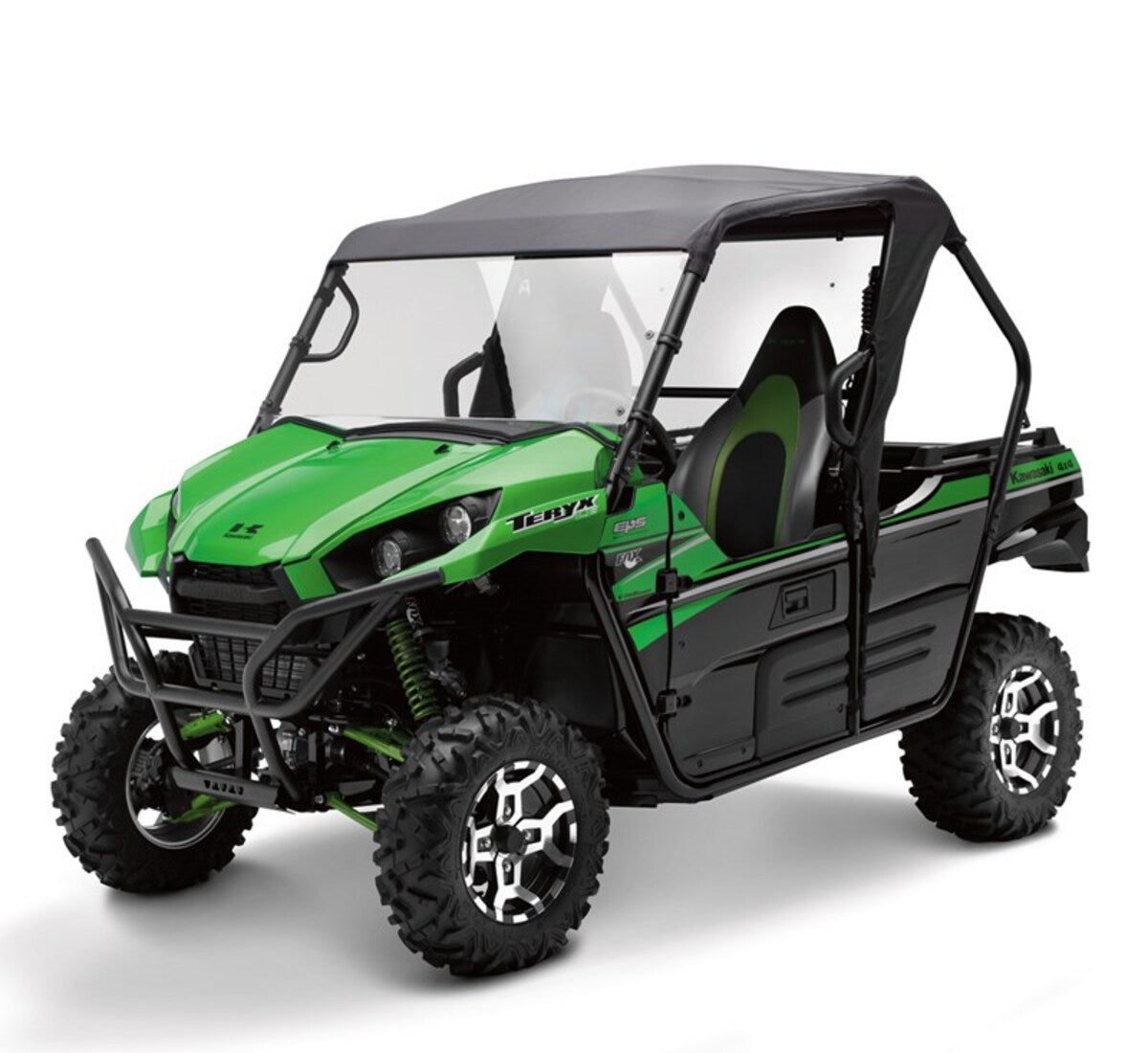 Kawasaki '25 Teryx S LE Realtree Xtra Soft Cab Enclosure Black Roof & Back