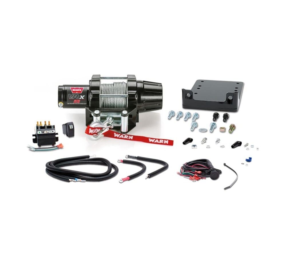 Kawasaki '26 Mule 4000/Mule 4010 4x4/Mule 4090 Trans - Warn VRX 25 Winch Kit