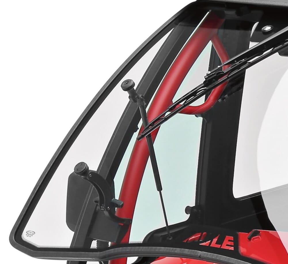 Kawasaki '26 Mule SX Hard Cab Enclosure, Windshield Gas Shock Set