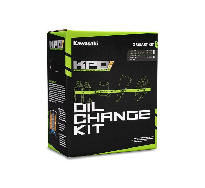 Kawasaki '26 Mule SX KPO Oil Change Kit