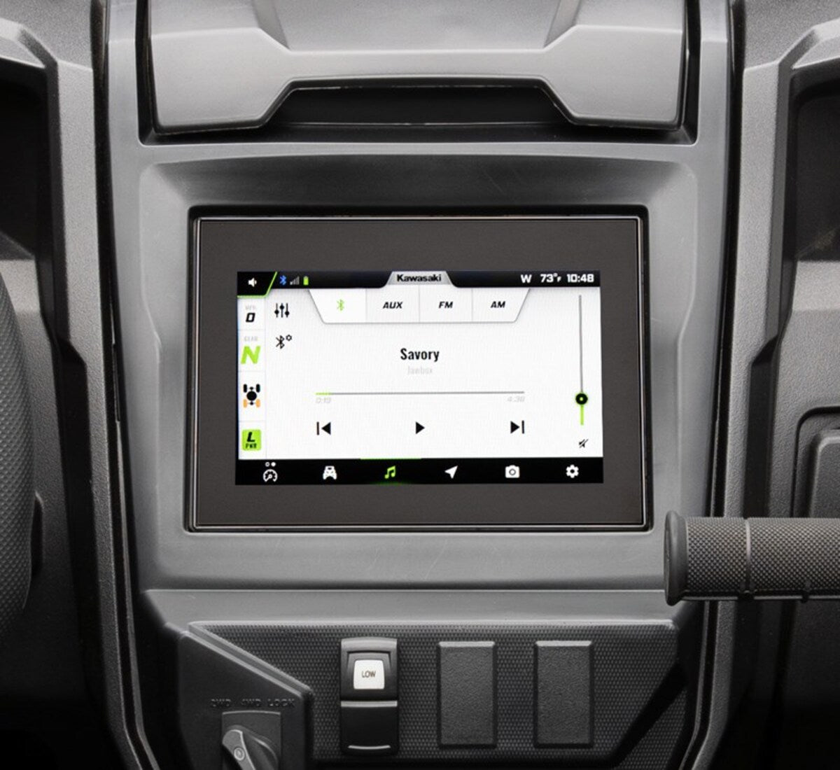 Kawasaki '26 Teryx KRX 1000 Audio System for Interactive Display
