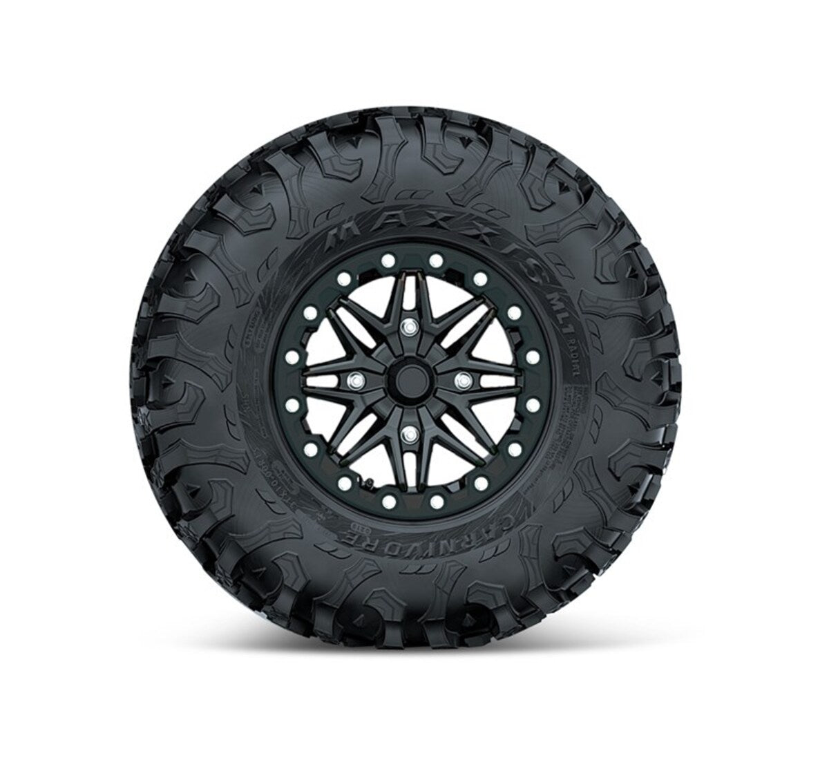 Kawasaki '26 Teryx KRX 4 1000 Blackout Edition Black Spare Tire Assembly