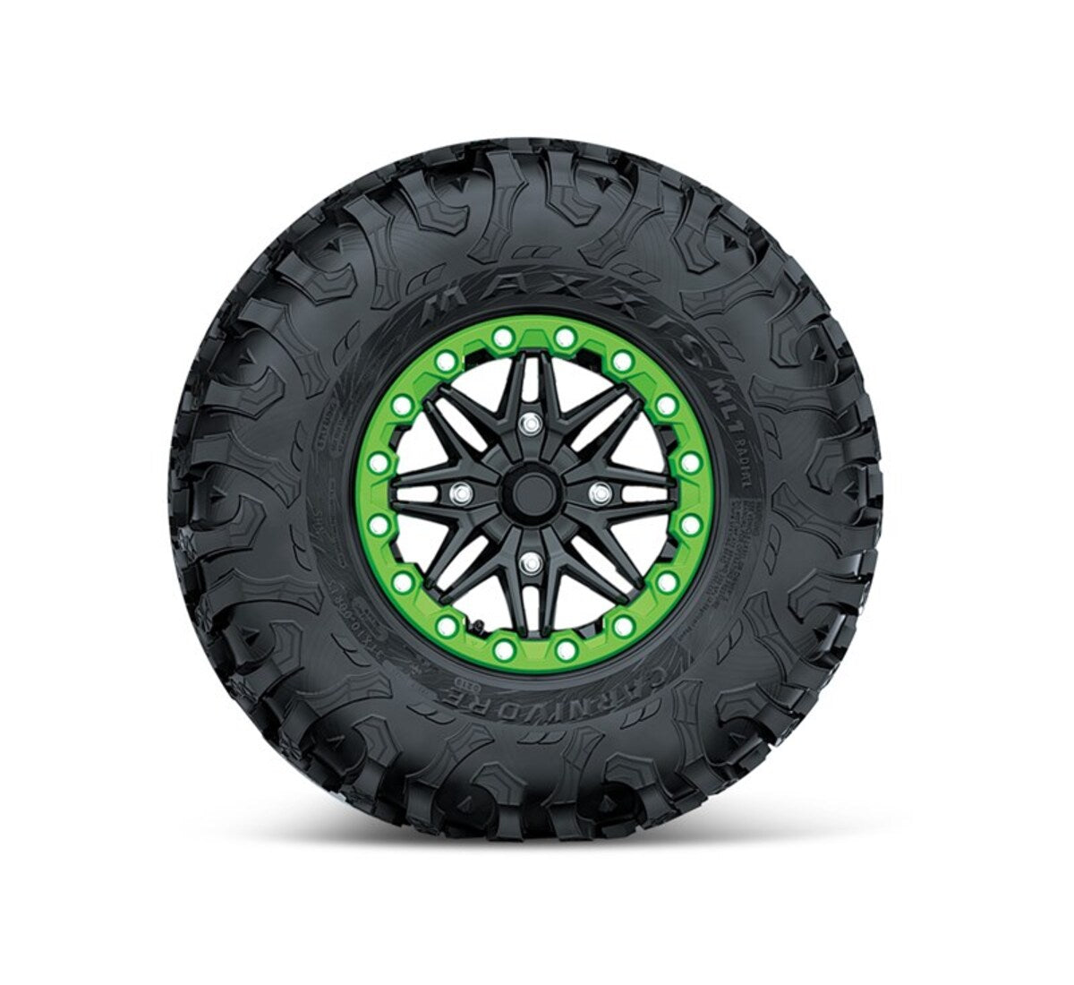 Kawasaki '26 Teryx KRX 4 1000 Blackout Edition Green Spare Tire Assembly