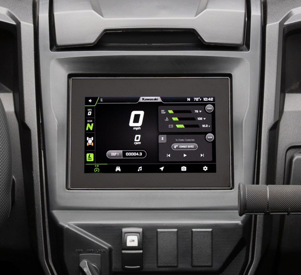 Kawasaki '26 Teryx KRX 4 1000 Blackout Edition Interactive Display