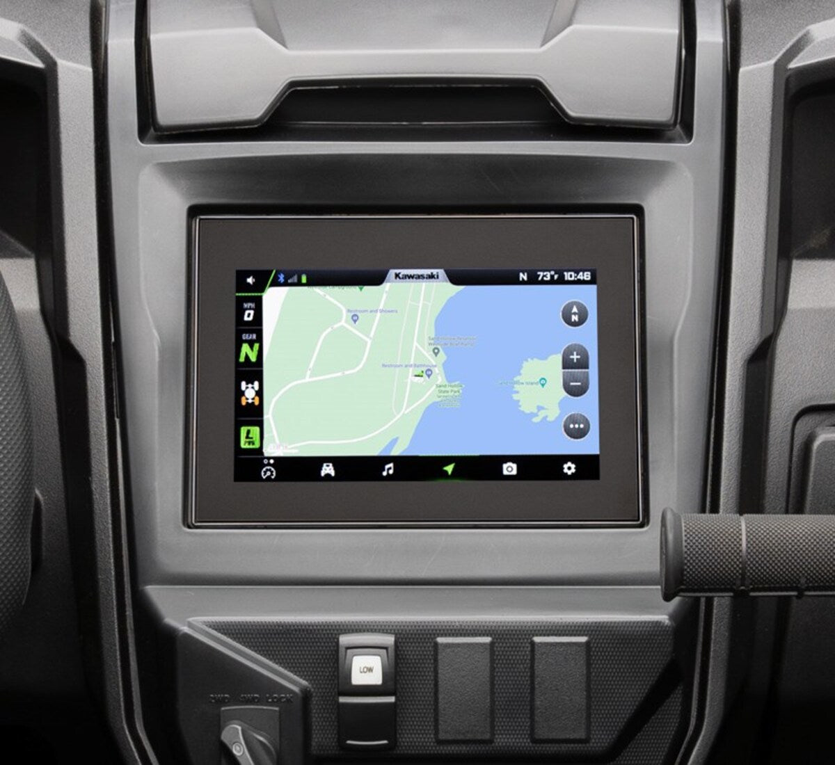 Kawasaki '26 Teryx KRX 4 1000 Blackout Edition Interactive Display