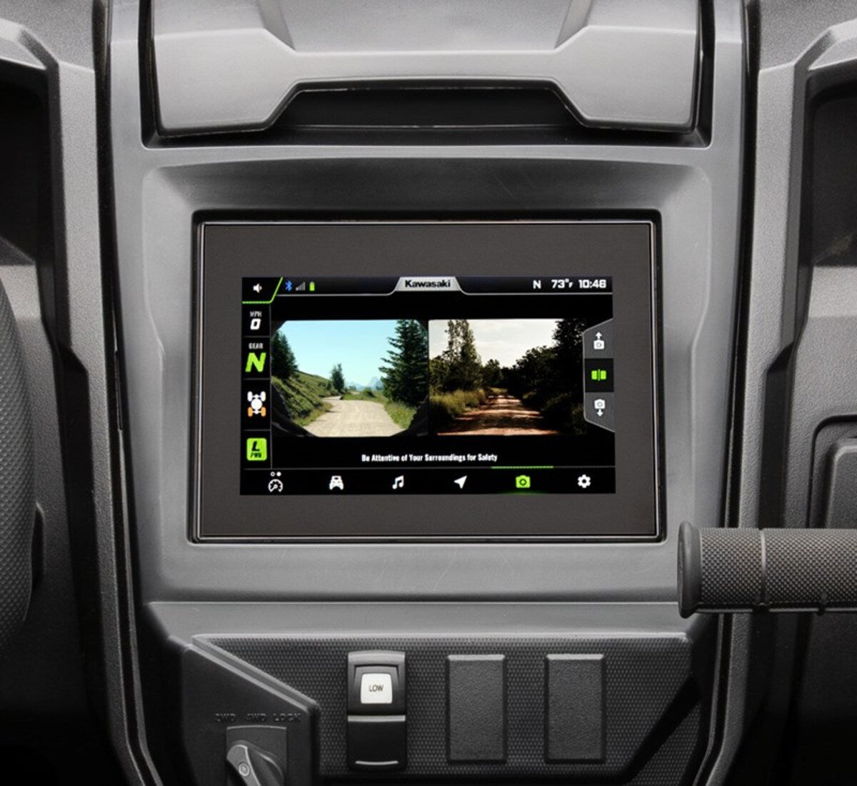 Kawasaki '26 Teryx KRX 4 1000 Blackout Edition Interactive Display