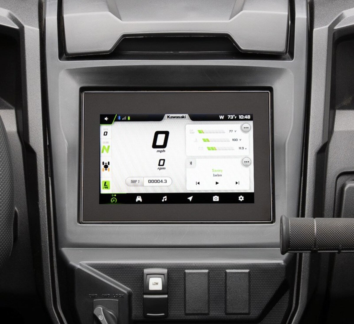 Kawasaki '26 Teryx KRX 4 1000 Blackout Edition Interactive Display