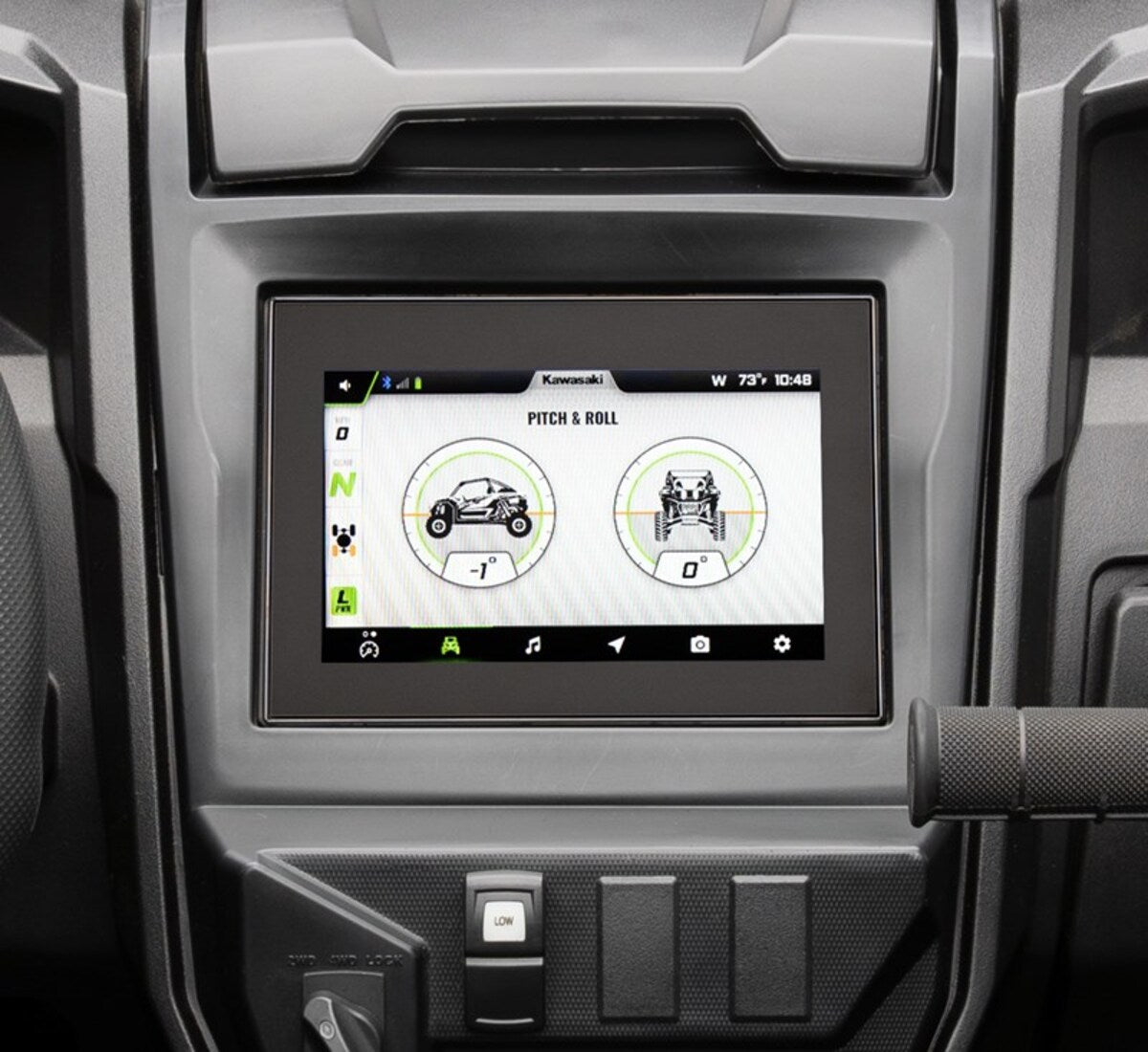 Kawasaki '26 Teryx KRX 4 1000 Blackout Edition Interactive Display