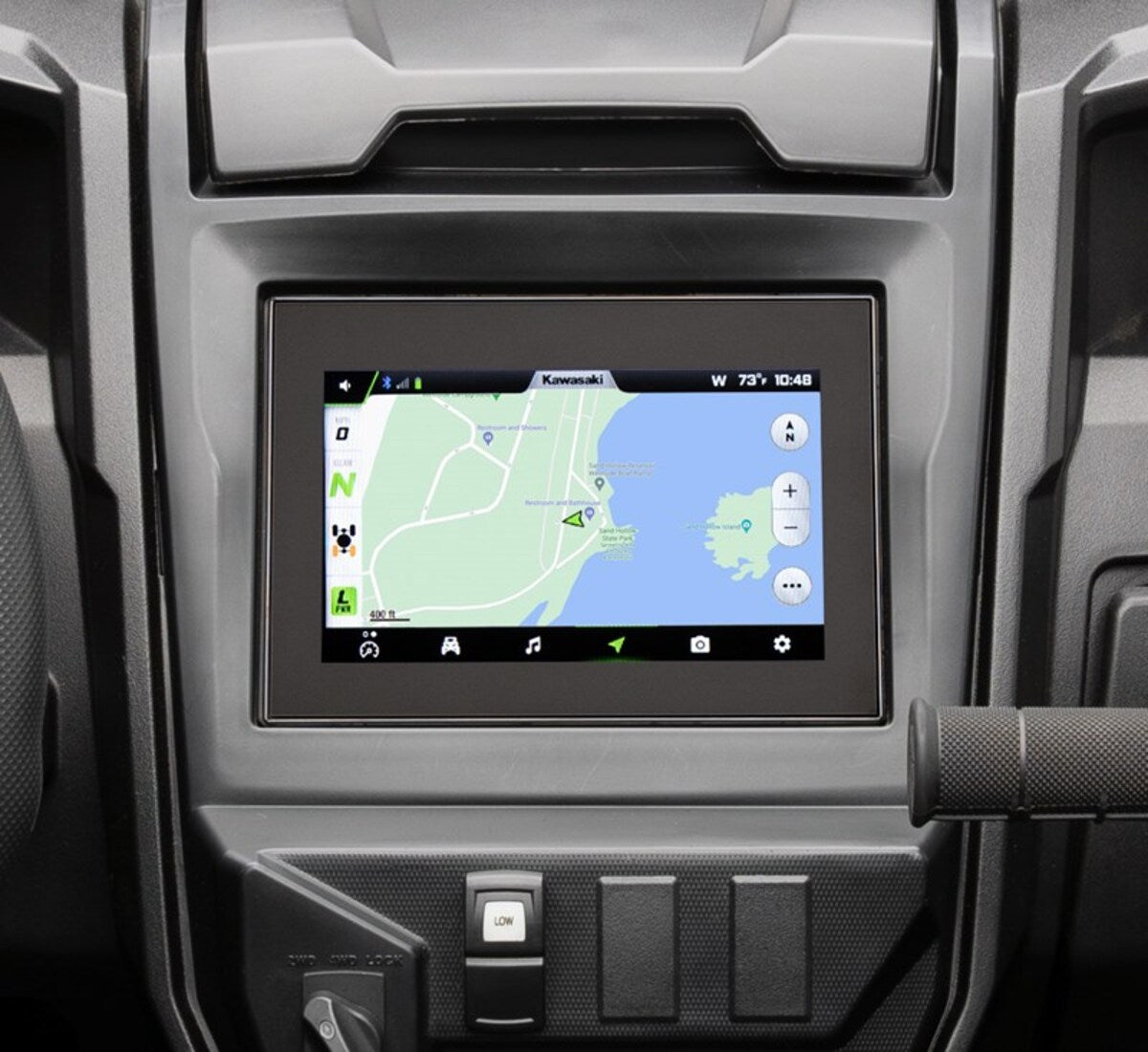 Kawasaki '26 Teryx KRX 4 1000 Blackout Edition Interactive Display