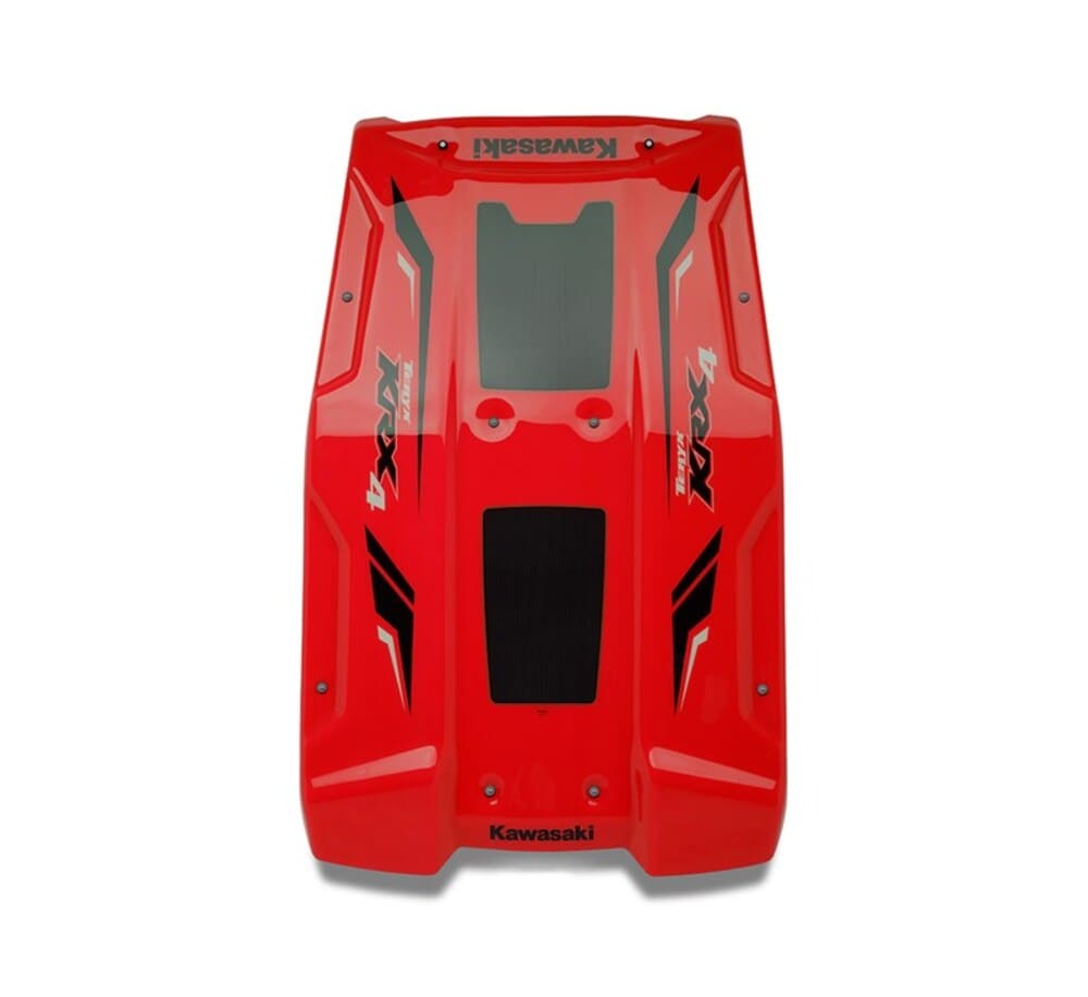 Kawasaki '26 Teryx KRX4 1000 Blackout Edition KQR Premium Roof Red