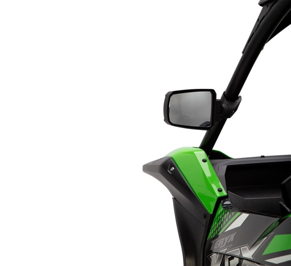 Kawasaki '26 Teryx Krx4 1000 Blackout Edition Premium Side Mirror Set