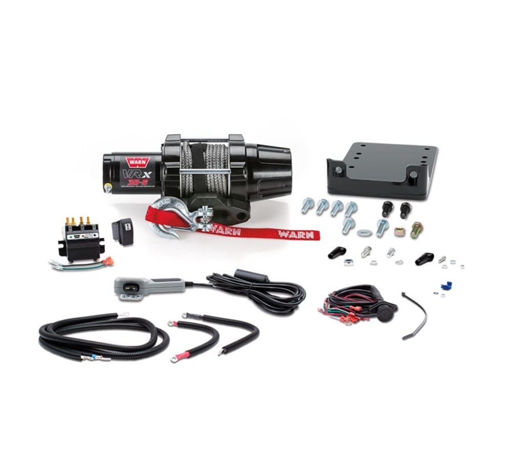 Kawasaki Mule 4000 / Mule 4010 4x4 / Mule 4090 Trans / Warn VRX 35-S Winch Kit
