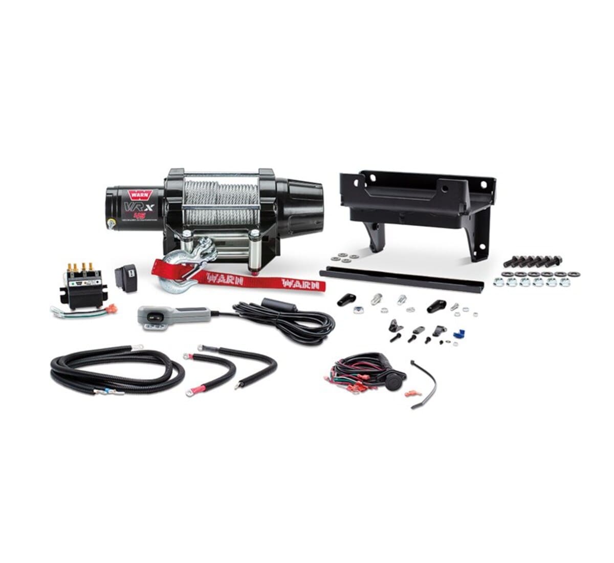 Kawasaki Mule Pro FXR 1000/ FX 1000 Hd/ FXT 1000 WARN VRX 45 Powersport Winch Kit
