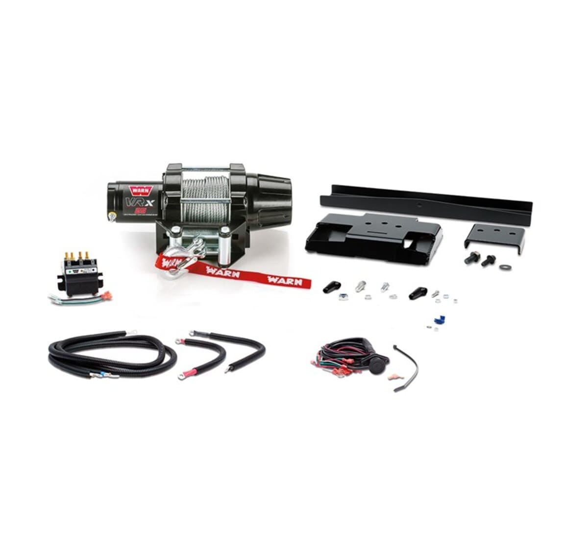 Kawasaki Mule SX WARN VRX 25 Powersport Winch Kit