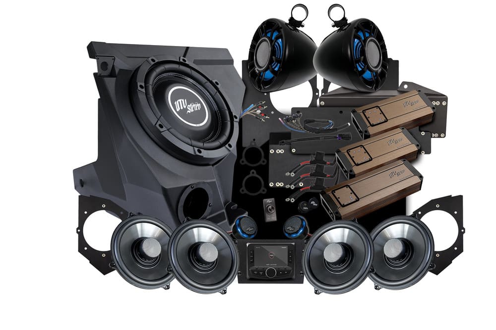 UTV Stereo Kawasaki Teryx H2 Elite Stage 8 Stereo Kit