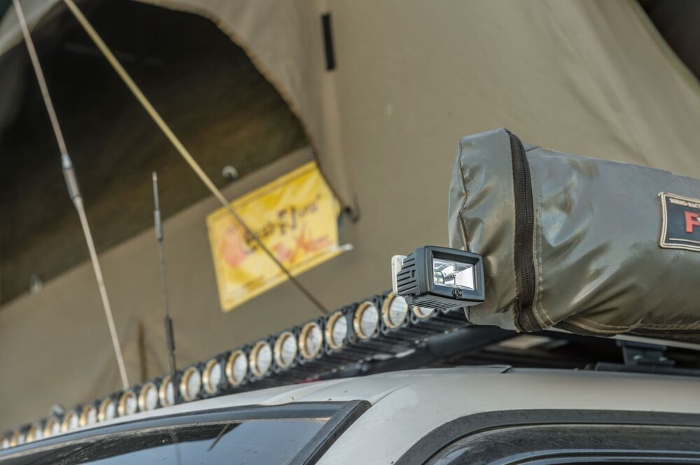 KC HiLiTES 20W Flood Beam 2" C-Series C2 LED 2 Backup Light System