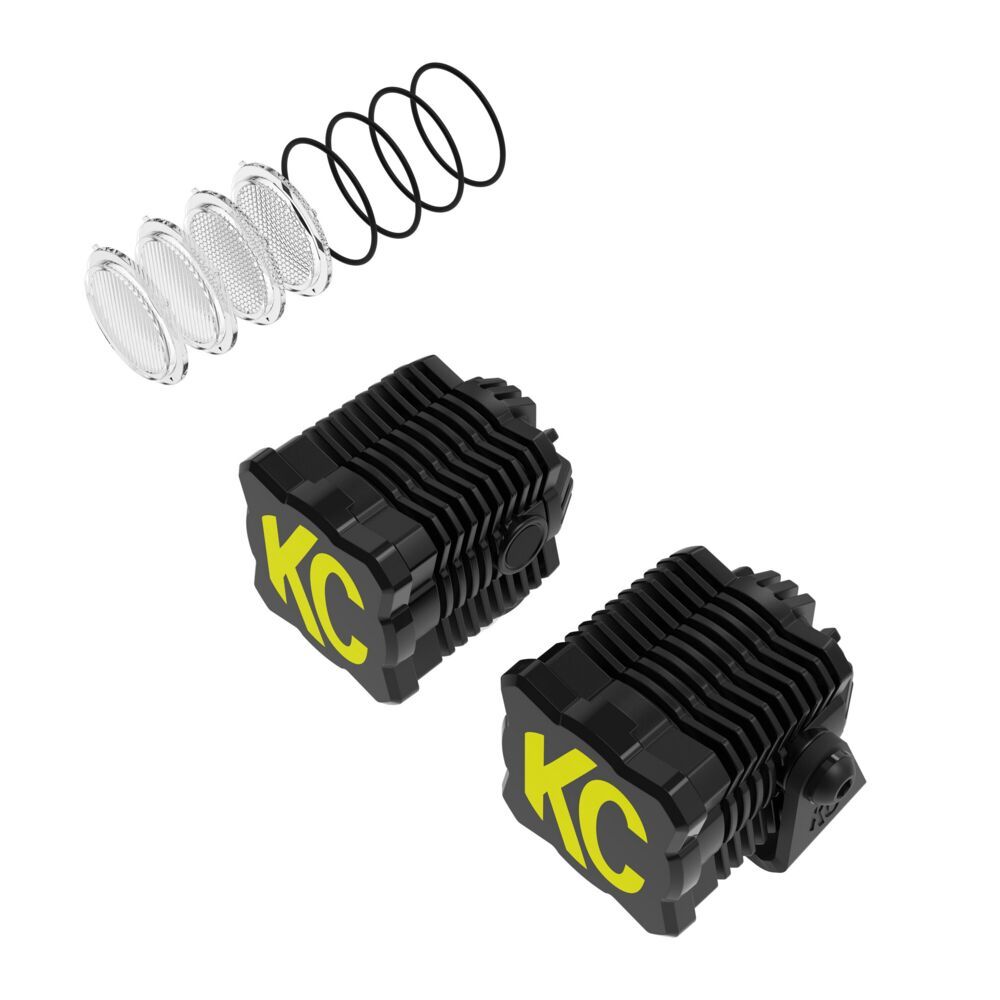 KC HiLiTES Flex Era 1 Master 2 LED Light Pod Kit