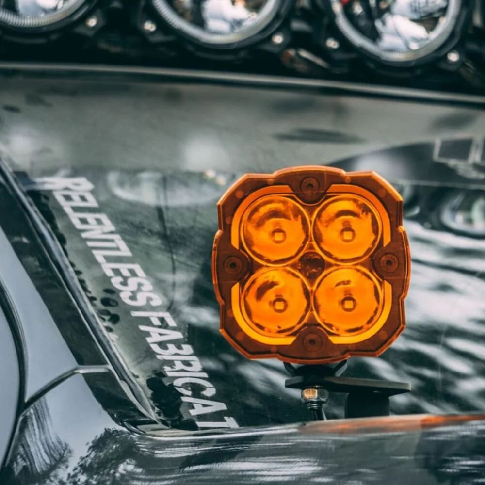 KC HiLiTES Flex Era 4 Single Master LED Light Pod Kit