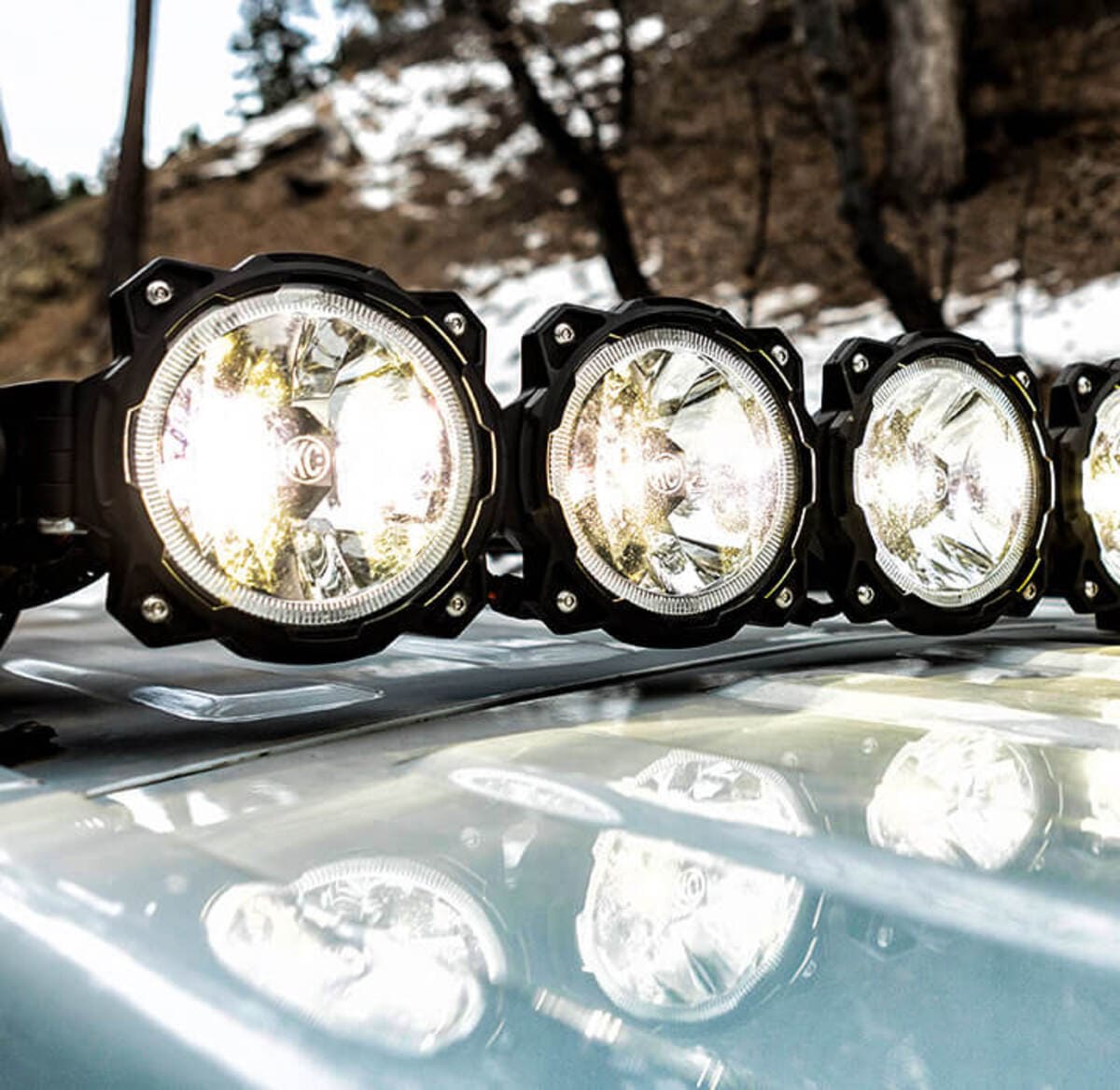 KC HiLiTES Gravity Pro6 LED Light Bars