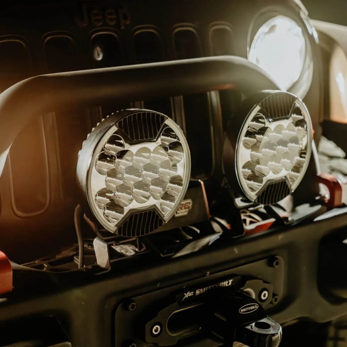 KC HiLiTES SlimLite Single 8" Master LED Light Kit