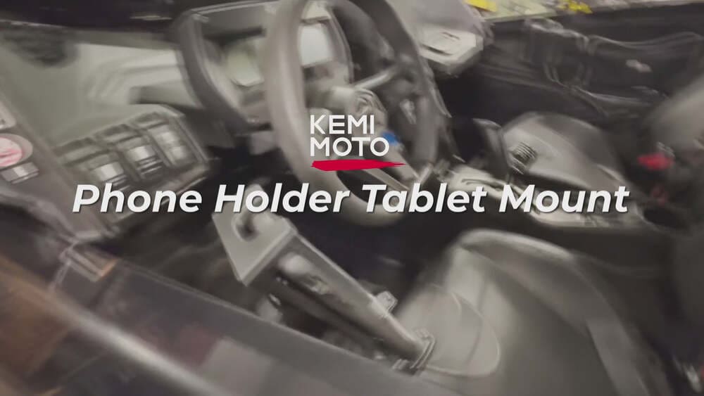 Kemimoto 0.6-1.25"/1.5-1.75" Roll Bar Universal Phone Holder