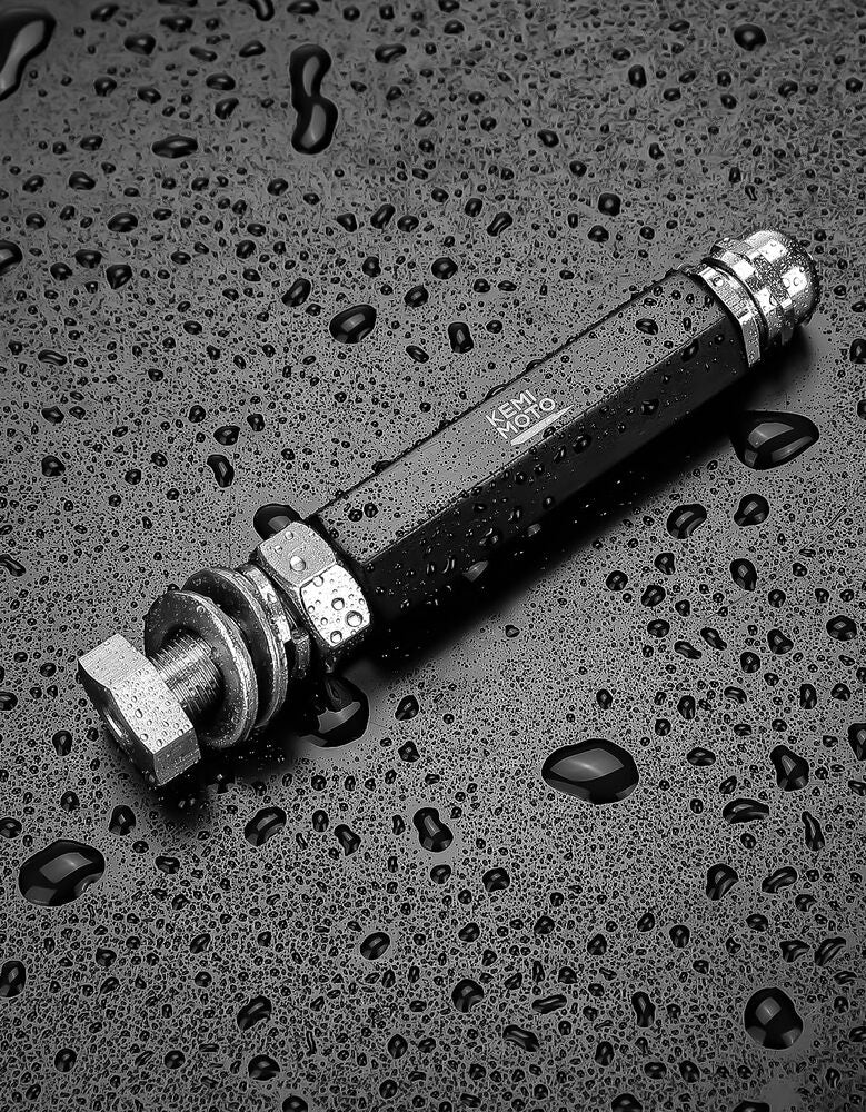 Kemimoto 1/4'' Black Mounting Base Flag Mount - 1 PC