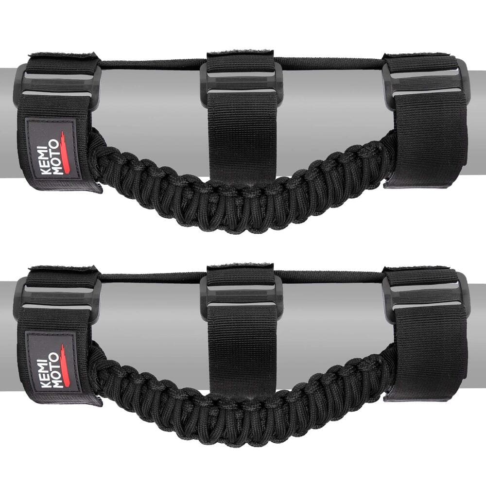Kemimoto 1.5-2" Roll Bar UTV Universal Heavy Duty Grips & Grab Handle