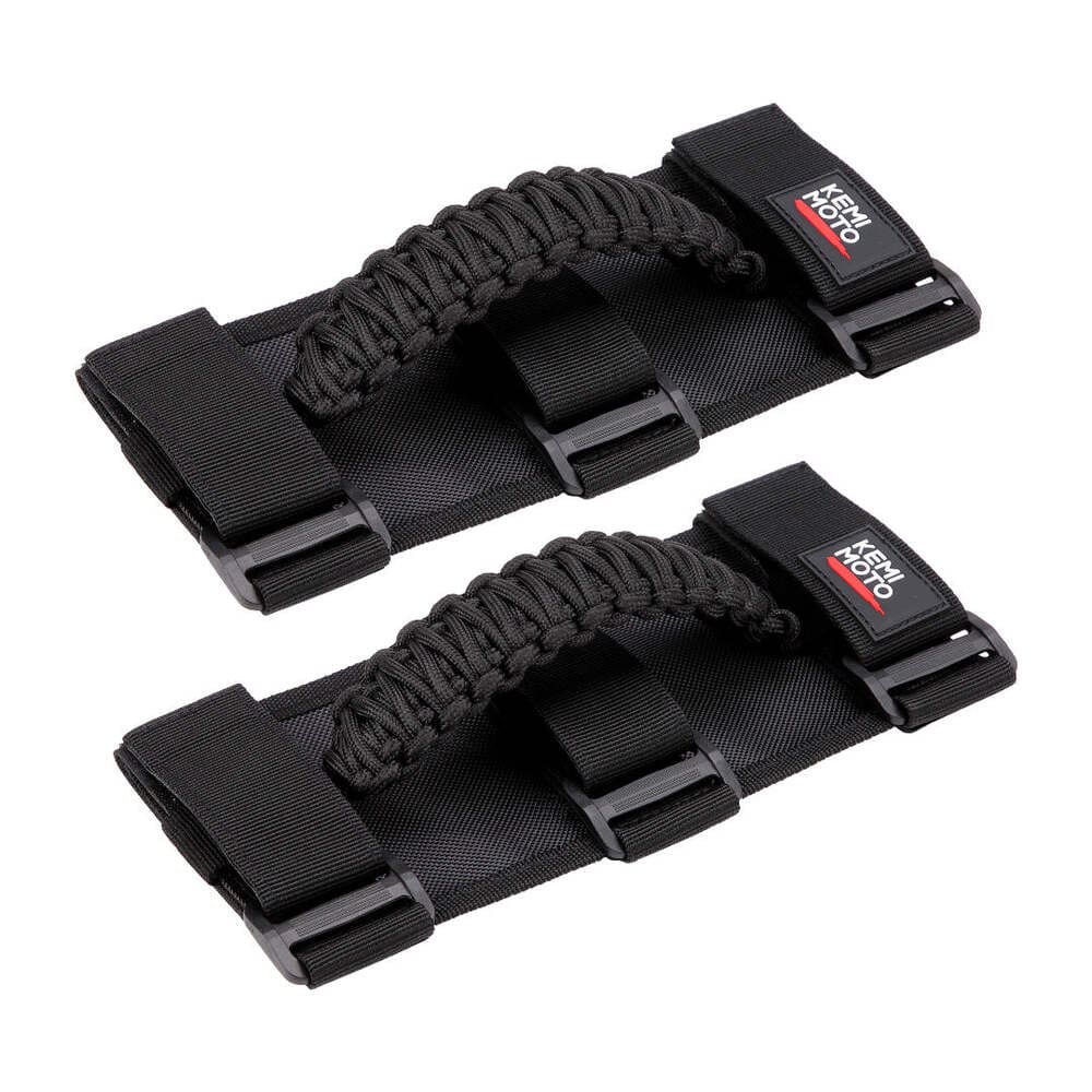 Kemimoto 1.5-2" Roll Bar UTV Universal Heavy Duty Grips & Grab Handle