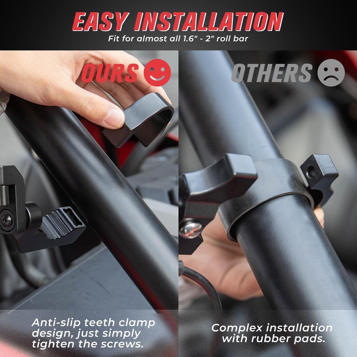 Kemimoto '11-'20 Can-Am Commander New Design LED Turn Signal Lights Mirrors