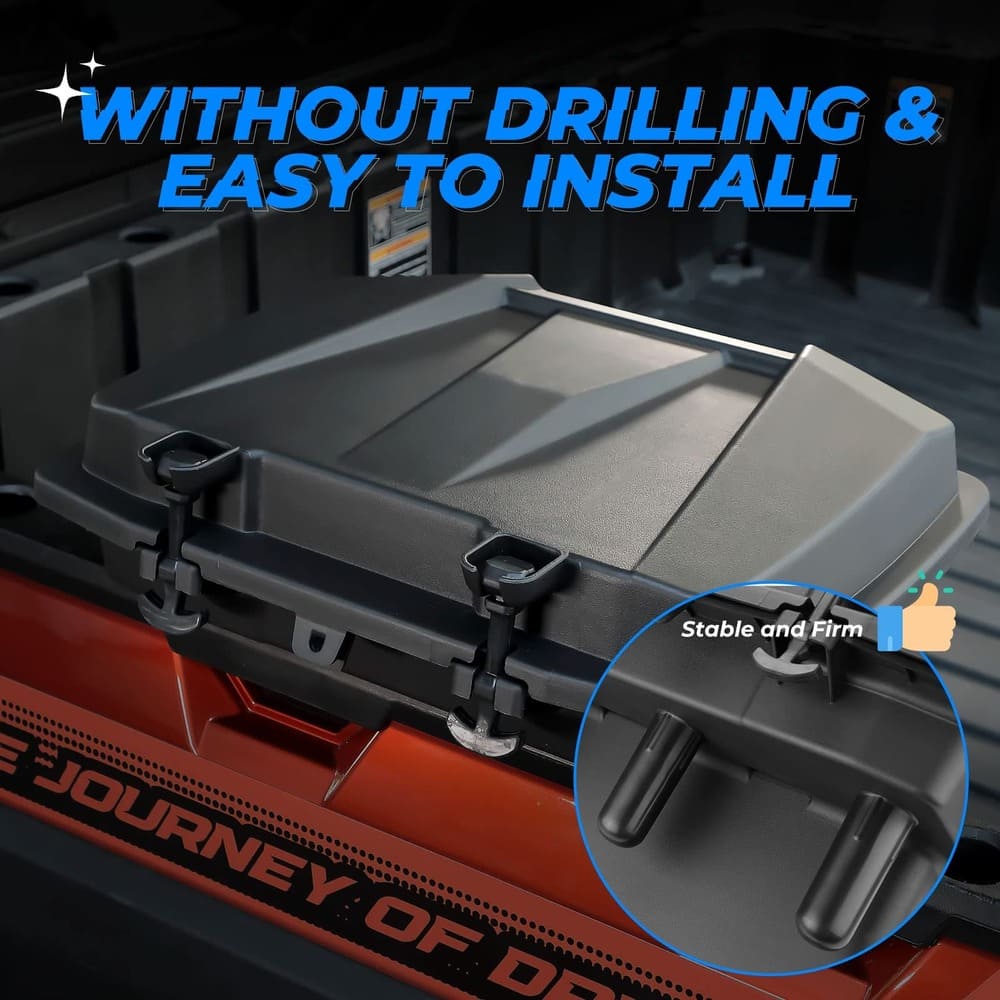 Kemimoto '13-'24 Polaris Ranger 1000/ General 21L Classified Tool Box