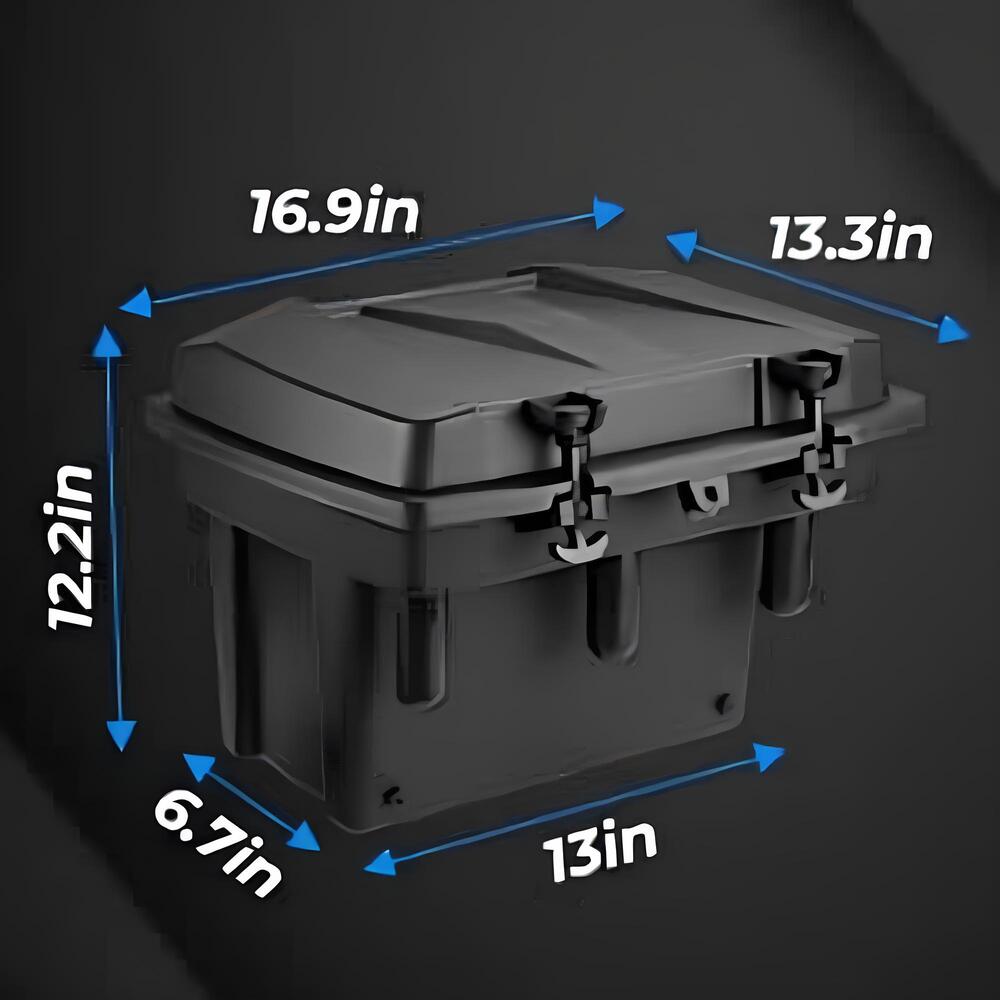 Kemimoto '13-'24 Polaris Ranger 1000/ General 21L Classified Tool Box