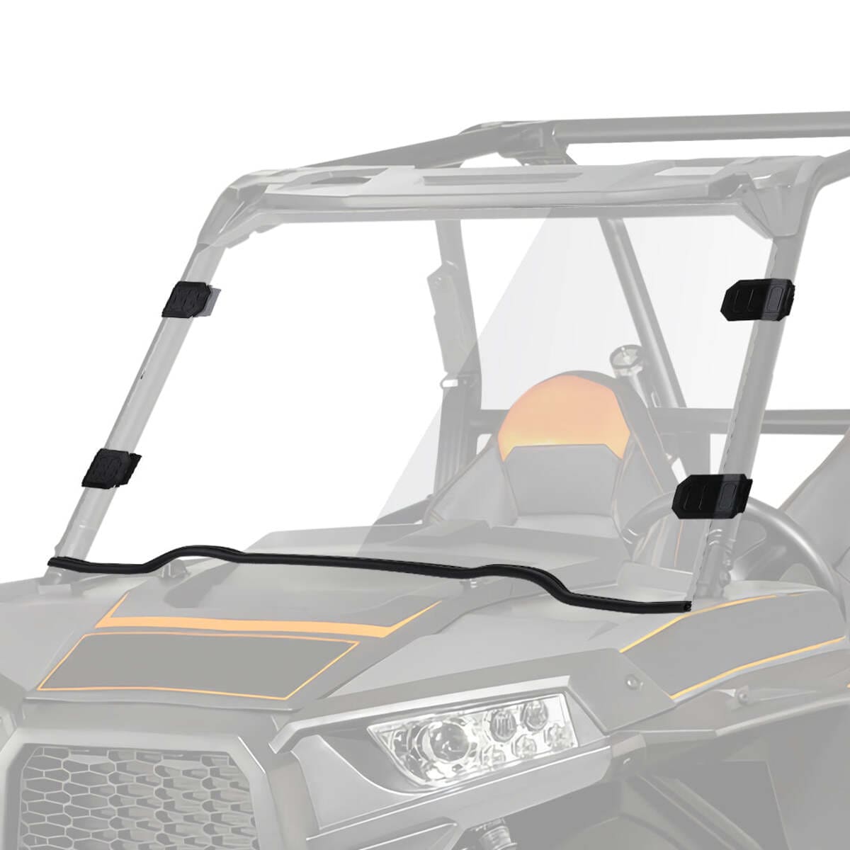 Kemimoto '14-'18 Polaris XP 1000 Front Full Windshield